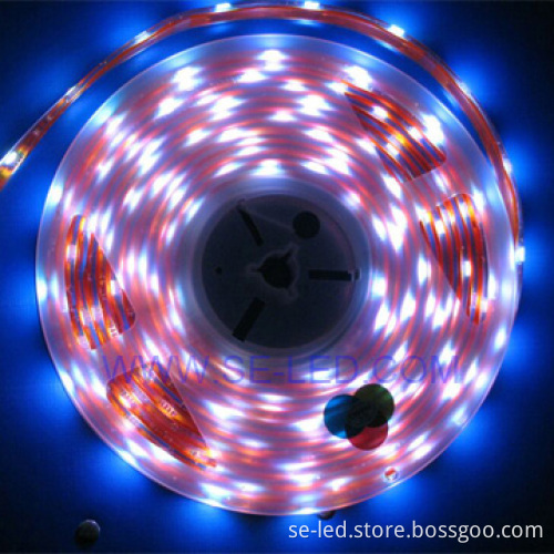 12V,60pcs,5050SMD, RGB Decorative LED Strip Lights, IP65,